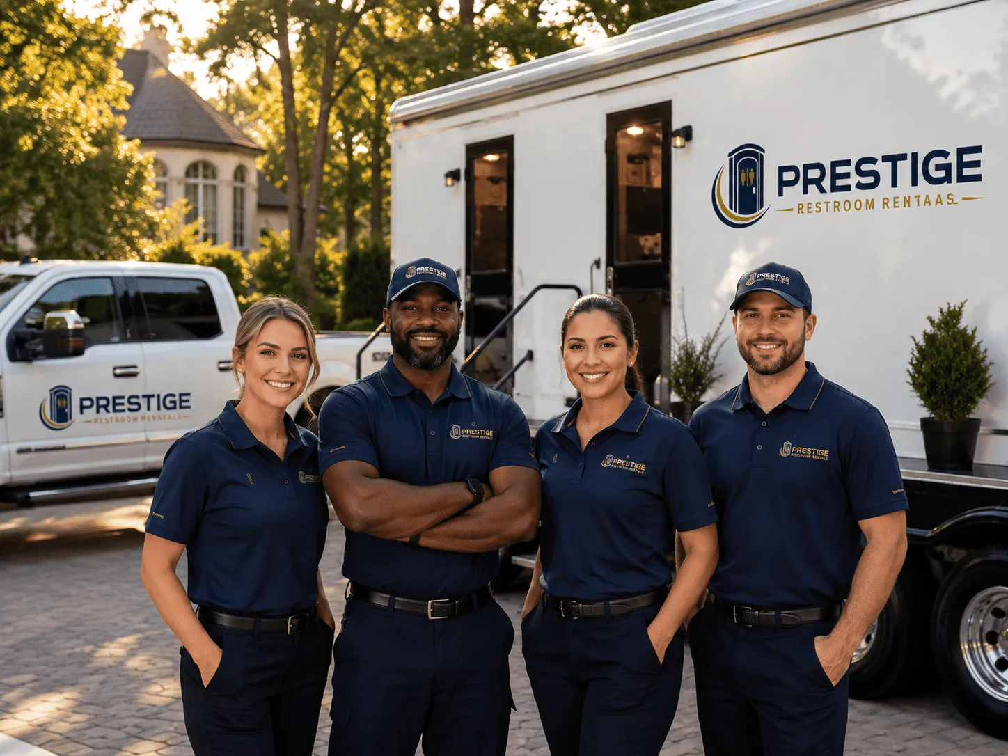 Trusted Luxury Portable Restrooms company in Harrisville, OH